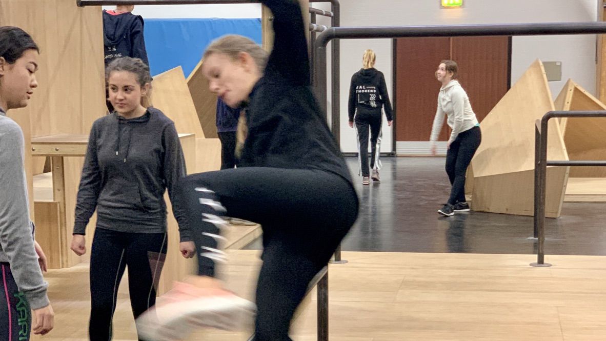 Parkour på skemaet