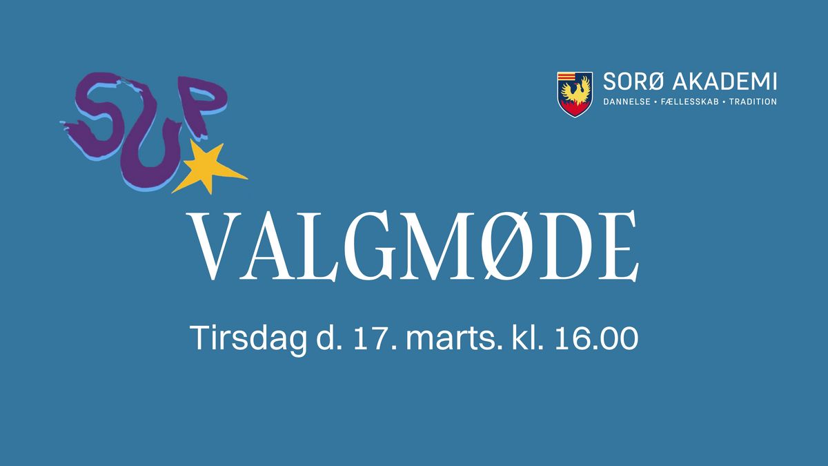 Kom med til valgmøde