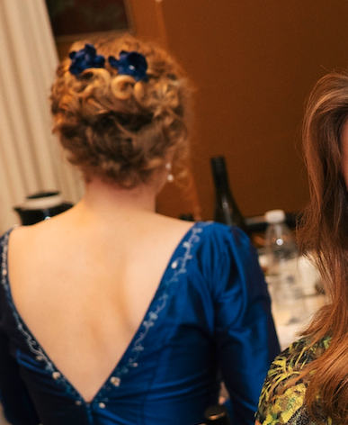 Læg mærke til kjolen